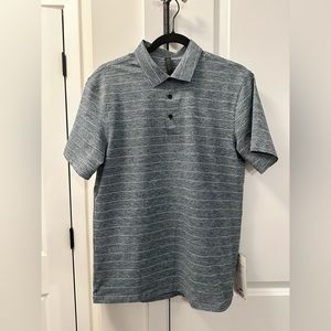 Lululemon NWT men’s Propel Polo M - green gray blue heather